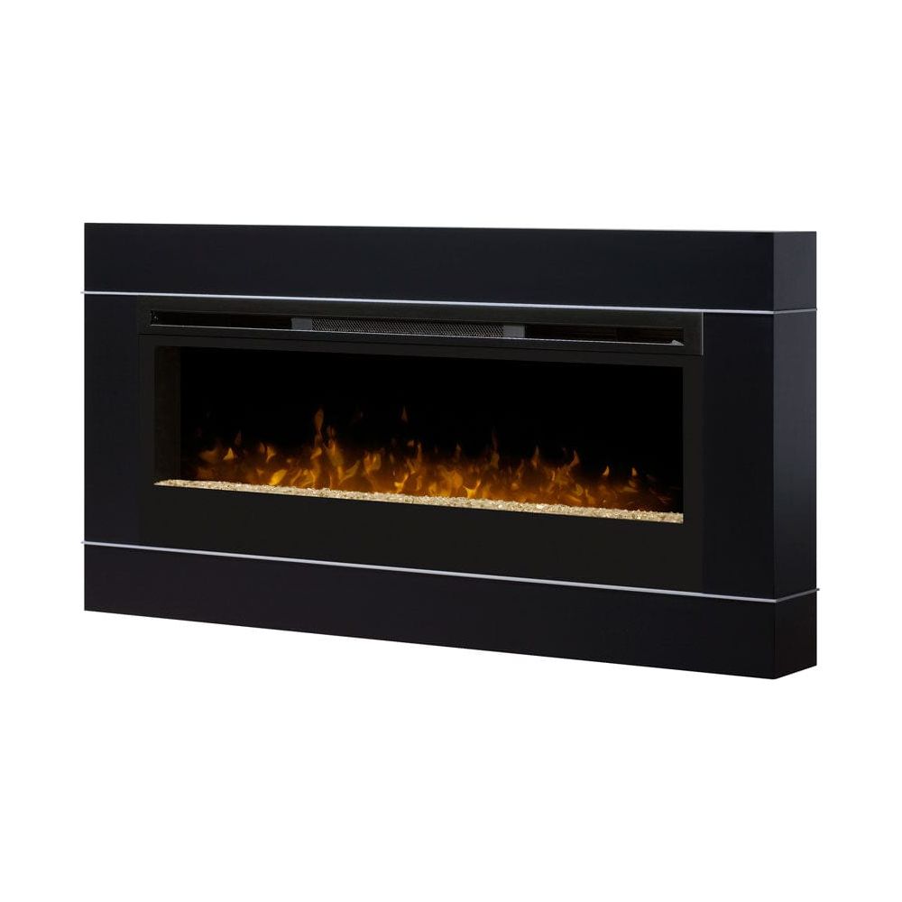 Dimplex Cohesion Black Wall Fireplace Surround FRONT VIEW