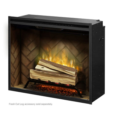 Dimplex Revillusion 30 in. Built-In Firebox, RBF30 SIDE VIEW