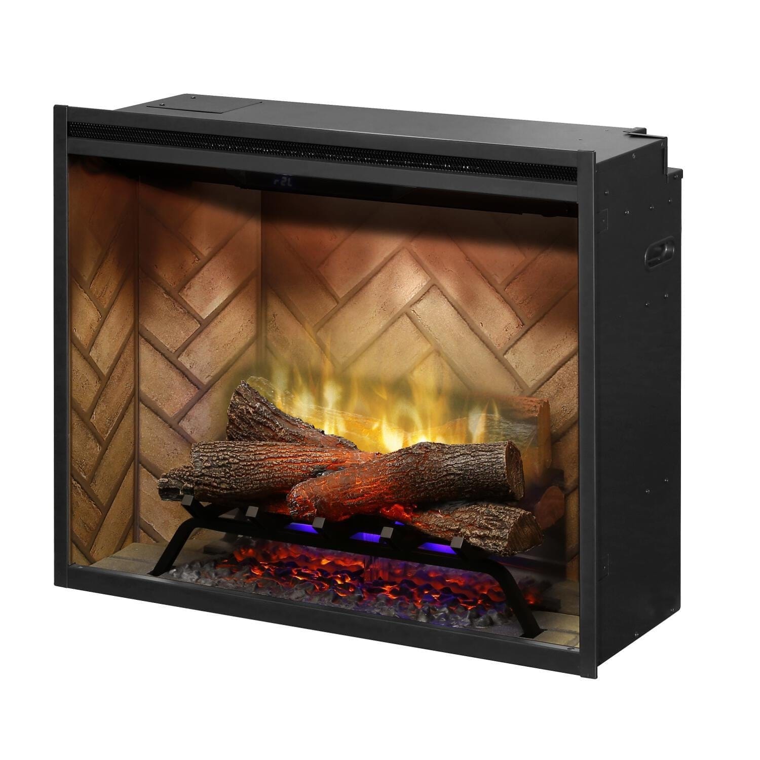 Dimplex Revillusion 30 in. Built-In Firebox, RBF30 SIDE VIEW