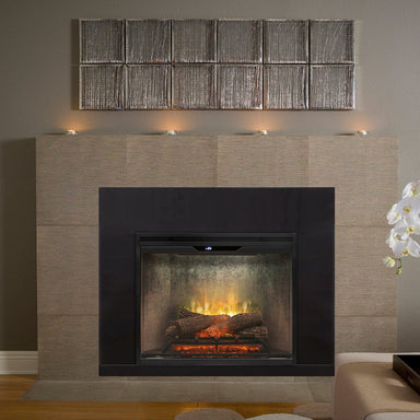 Dimplex Revillusion® 30 in. Built-In Firebox, Weathered Concrete SAMPLE PHOTO