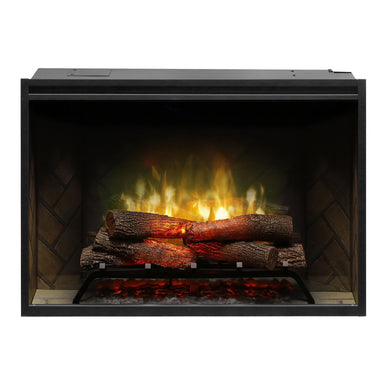 Dimplex Revillusion 36 in. Built-In Firebox, RBF36 FRONT VIEW