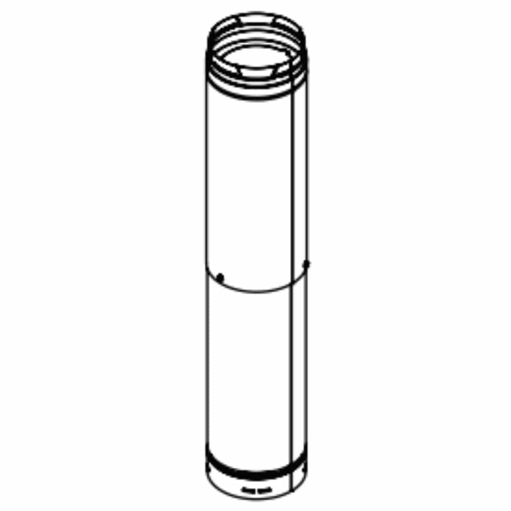 DuraVent - PolyPro 8" Double-Wall Telescoping Pipe