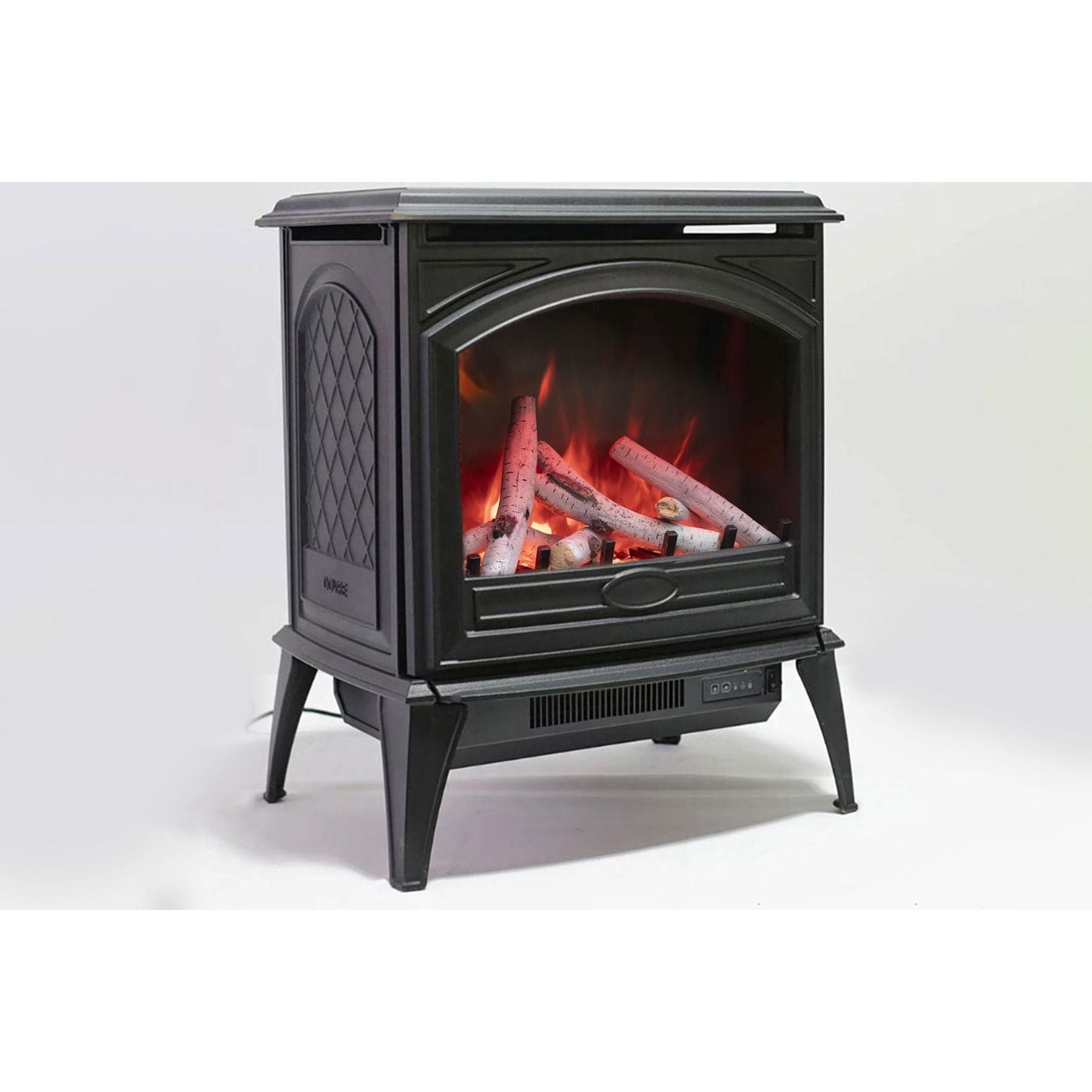 Sierra Flame 23-inch Cast Iron Freestanding Electric Stove