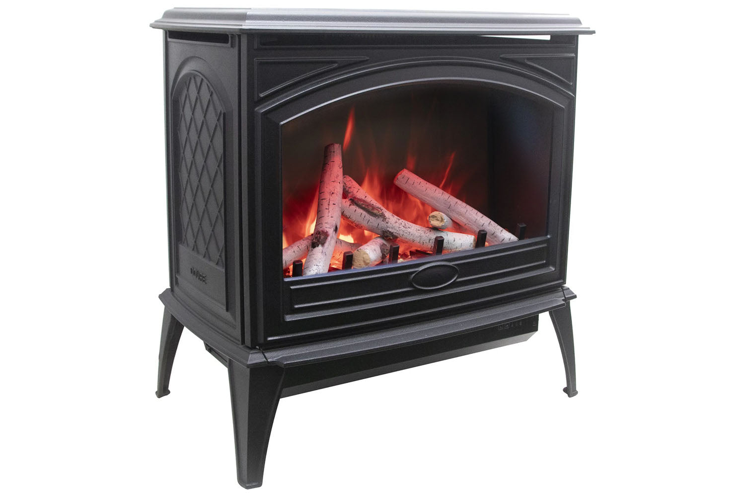 Sierra Flame 28-inch Cast Iron Freestanding Electric Stove