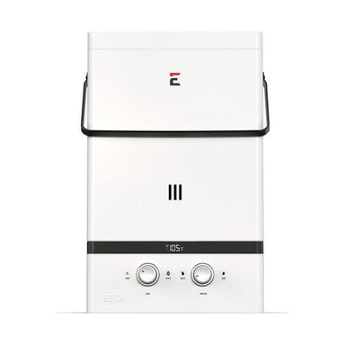 ECCOTEMP Luxé 3.0 GPM Portable Outdoor Tankless Water Heater FRONT VIEW