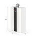 ECCOTEMP SmartHome Indoor 4.0 GPM Liquid Propane Tankless Water Heater, SH12-A Series FRONT AND SIDE VIEW WITH SIZES