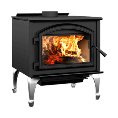 Empire Stove 3500 28" Freestanding Wood Burning Stove LEFT SIDE VIEW