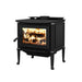 Enerzone Harmony 2.3 Wood Burning Stove FRONT AND SIDE VIEW