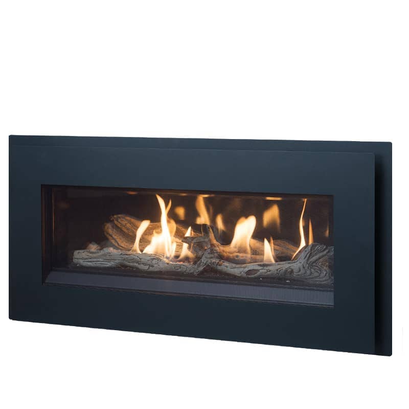 Esprit Linear Zero Clearance Gas Fireplace FRONT VIEW