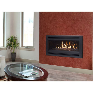 Esprit Linear Zero Clearance Gas Fireplace SAMPLE PHOTO