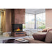 Faber e-MatriX 39" Three-Sided Bay View Built-in Water Vapor Electric Fireplace SAMPLE PHOTO