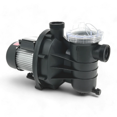 Fibro Pool ABG Single Speed Pump for Above Ground Pools and Spas SIDE VIEW