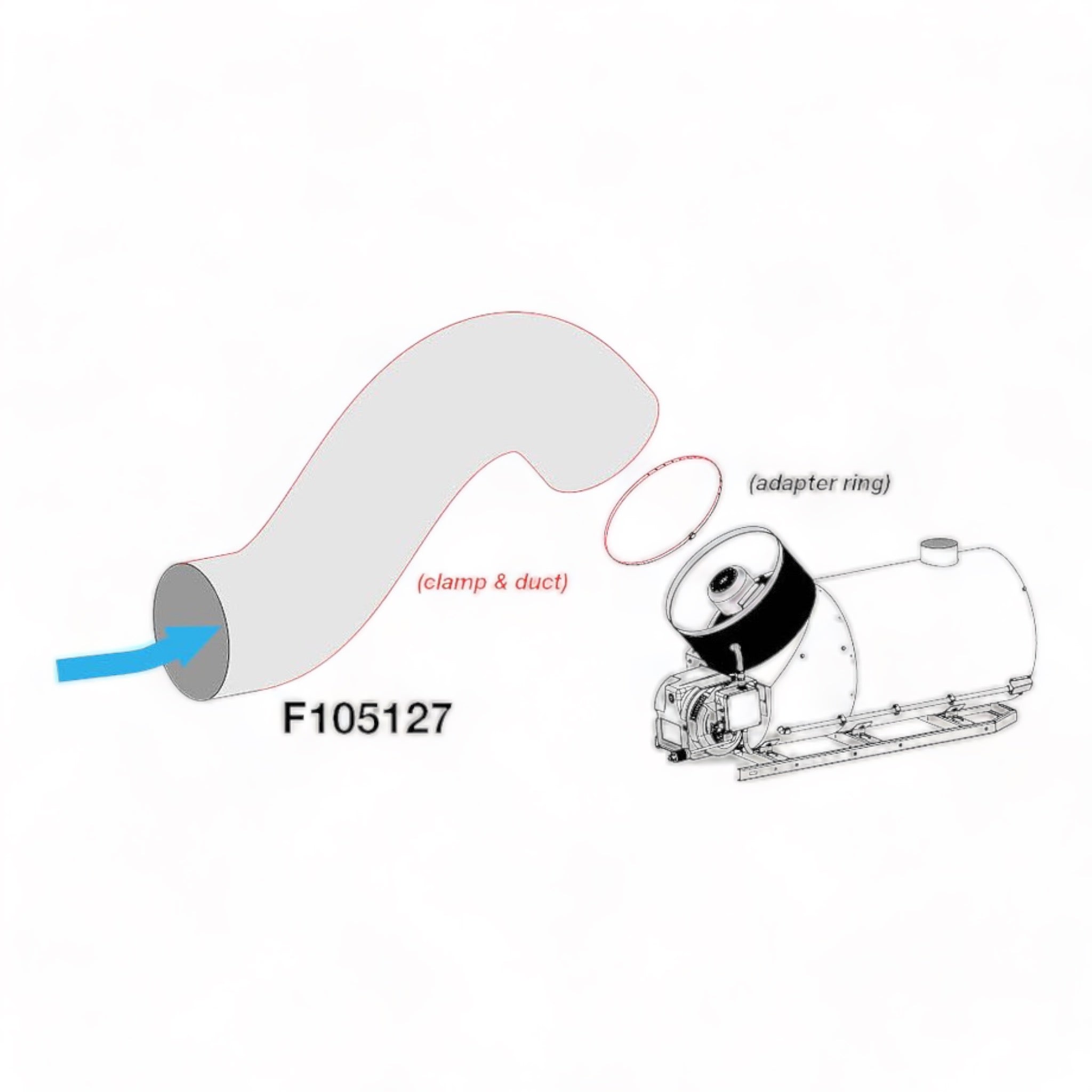 HEATSTAR HSP500ID-A Indirect Fired Construction Heater