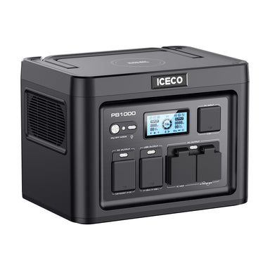 ICECO PB1000 Portable Power Station LEFT SIDE VIEW