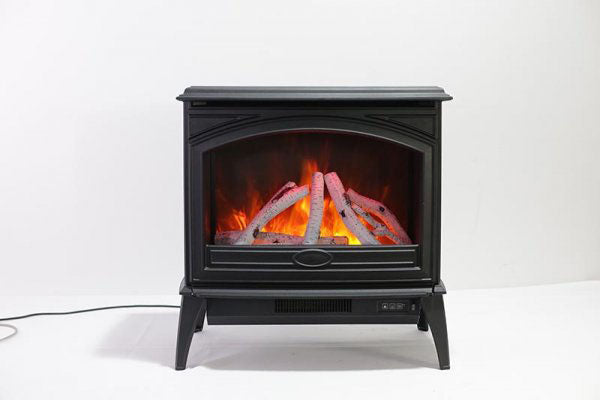 Sierra Flame 28-inch Cast Iron Freestanding Electric Stove