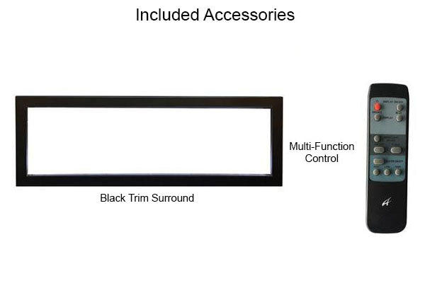 Amantii Symmetry 100'' Extra Tall & Deep Recessed Linear Indoor/Outdoor Electric Fireplace