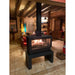 Invicta® Aaron Double Sided Glass 36" Cast Iron Wood Burning Stove Fireplace 99,000 BTU's SAMPLE PHOTO