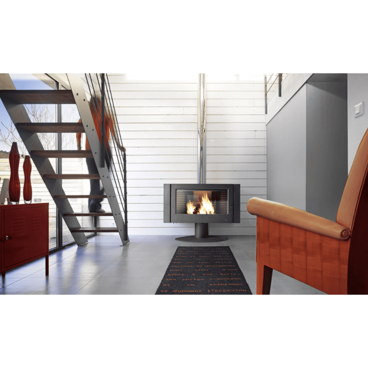 Invicta® Antaya Cast Iron Wood Stove 2024 Model SAMPLE PHOTO