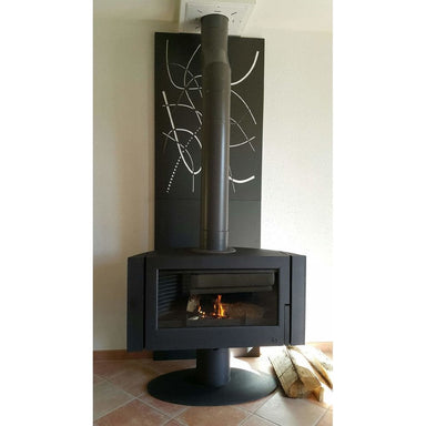 Invicta® Antaya Cast Iron Wood Stove 2024 Model SAMPLE PHOTO