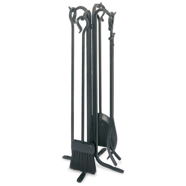 Invicta® Gaya Ardoise Cast Iron Modern Wood Burning Fireplace COMPLETE SET