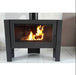 Invicta® Itaya Wood Burning Stove Cast Iron Fire place FRONT VIEW