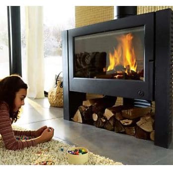 Invicta® Itaya Wood Burning Stove Cast Iron Fire place SAMPLE PHOTO