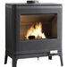 Invicta® Kazan Cast Iron Wood Stove FRONT VIEW