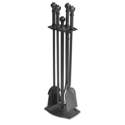 Invicta® Kazan Grand Angle Cast Iron Wood Stove COMPLETE SET