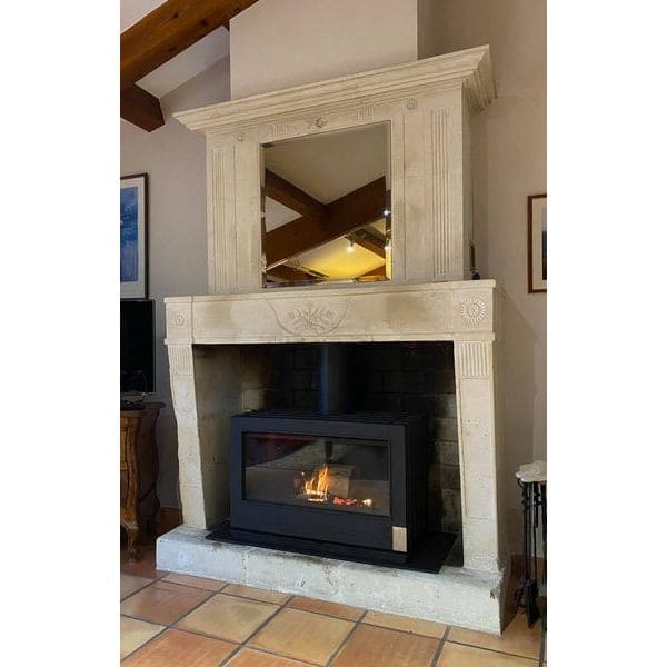 Invicta Preston Single sided Glass Wood burning stove SAMPLE PHOTO