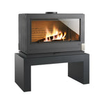 Invicta Preston Single sided Glass Wood burning stove