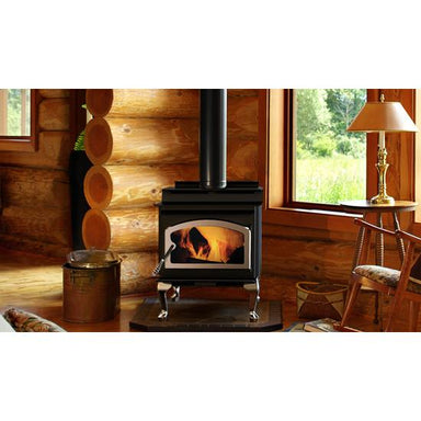 IronStrike Performer S210 Arch Door Wood-Burning Stove S210AGL SAMPLE PHOTO