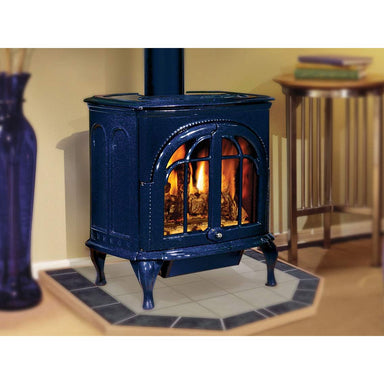 Iron Strike Serefina Cast Iron Freestanding Direct Vent Gas Stove SAMPLE PHOTO