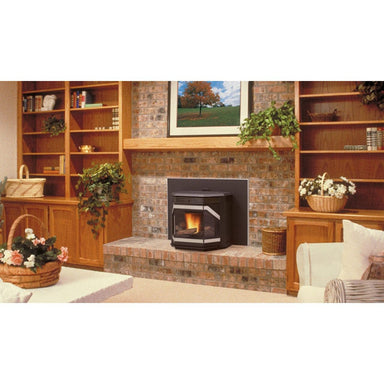 Iron Strike Winslow PI40GL 36" Traditional Cast-Iron modern Pellet Fireplace Insert PI40GL SAMPLE PHOTO