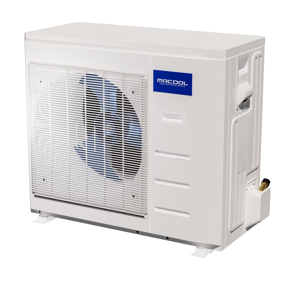 MRCOOL 24K BTU 19.2 SEER Ducted Air Handler and Condenser with 25 ft. Pre-Charged Line Set SIDE VIEW