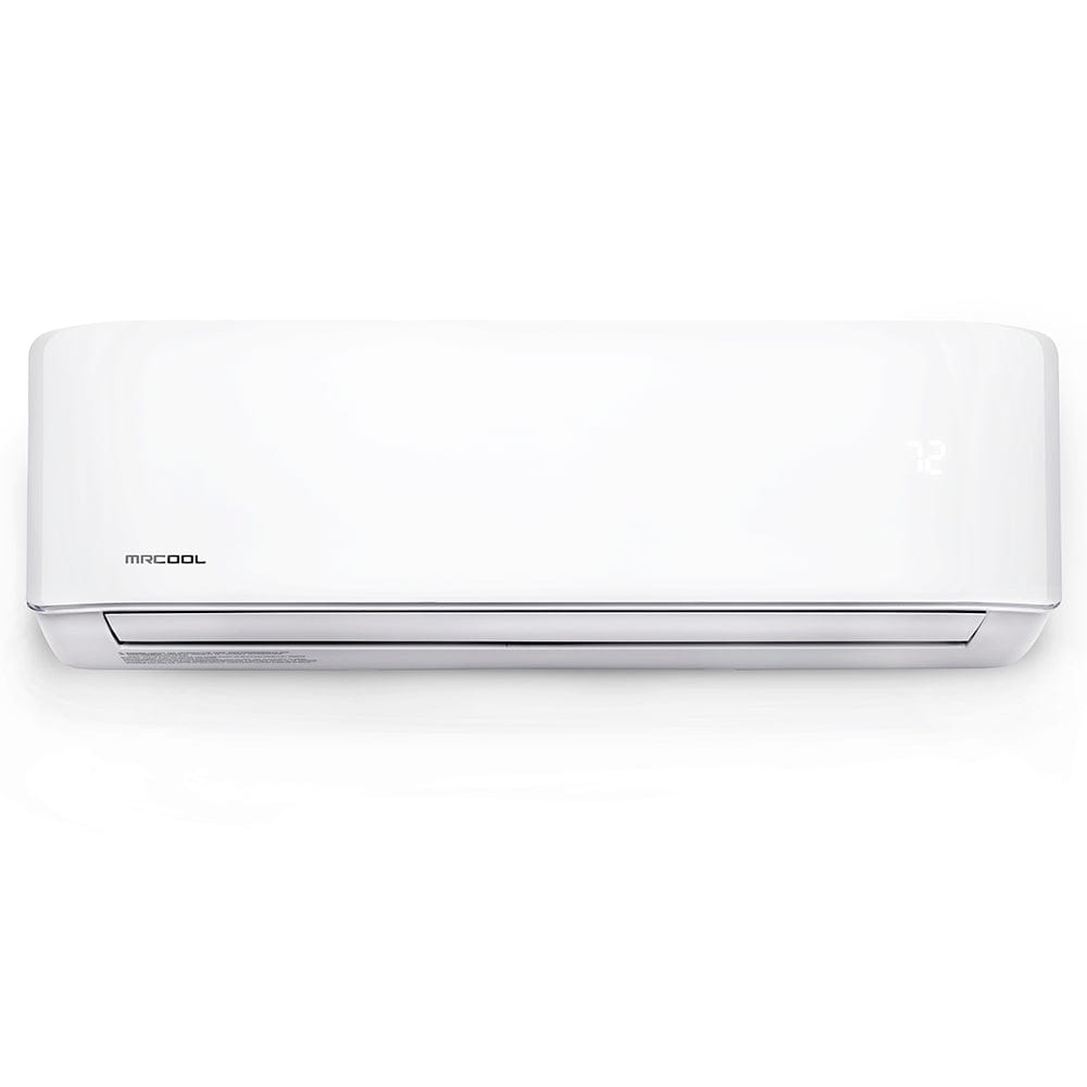 MRCOOL Advantage 4th Gen 9,000 BTU 3/4 Ton Ductless Mini Split Air Conditioner and Heat Pump (HVAC Technician Required), A-09-HP-115C FRONT VIEW