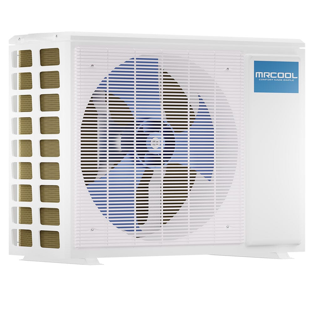 MRCOOL DIY 18K BTU Ductless Mini Split Heat Pump Complete System, Energy Star, 4th Gen, DIY-18-HP-WM-230C25 SIDE VIEW