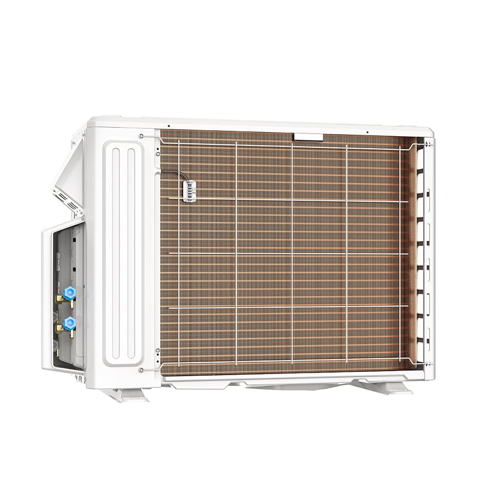 MRCOOL DIY Mini Split - 18,000 BTU 2 Zone Ceiling Cassette Ductless Air Conditioner and Heat Pump with 25 ft. Install Kit, DIYM218HPC00C07 BACK VIEW