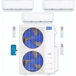 MRCOOL DIY Mini Split - 48,000 BTU 3 Zone Ductless Air Conditioner and Heat Pump, DIY-B-348HP121818