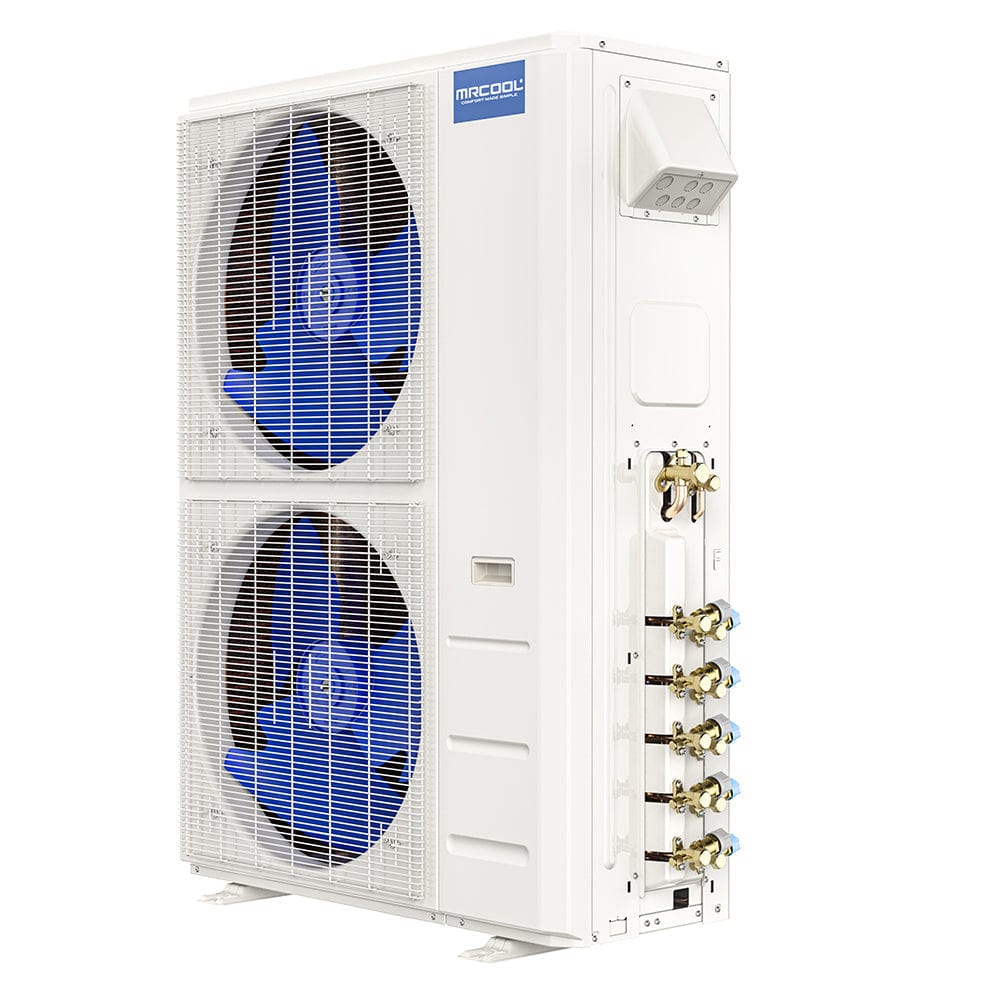 MRCOOL DIY Multi Zone 5-Zone 48K BTU Condenser, 4th Gen Series, DIY-MULTI5-48HP230C SIDE VIEW