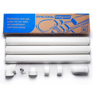 MRCOOL LineGuard Set Cover for MRCOOL Ductless Mini Split Systems - 12 Feet, MLG450 COMPLETE SET