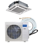 MRCOOL Olympus Mini Split - 18,000 BTU Ductless Ceiling Cassette Air Conditioner and Heat Pump with 25 Ft. Flared Lineset, OLY18-C-1-18-25