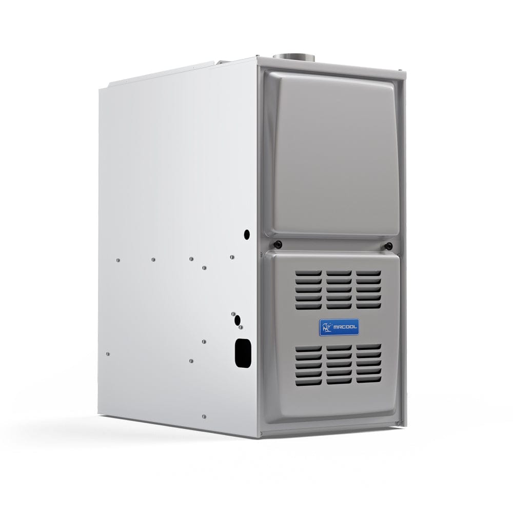 MRCOOL 80% AFUE 3 Ton 70,000 BTU Upflow/Horizontal 5-Speed Gas Furnace, MGM80SE070B3A SIDE VIEW