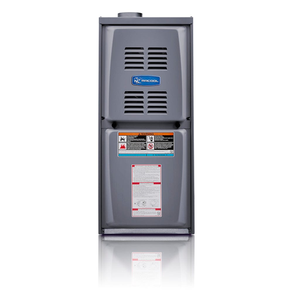 MRCOOL 80% AFUE 3 Ton 70,000 BTU Upflow/Horizontal 5-Speed Gas Furnace, MGM80SE070B3A FRONT VIEW
