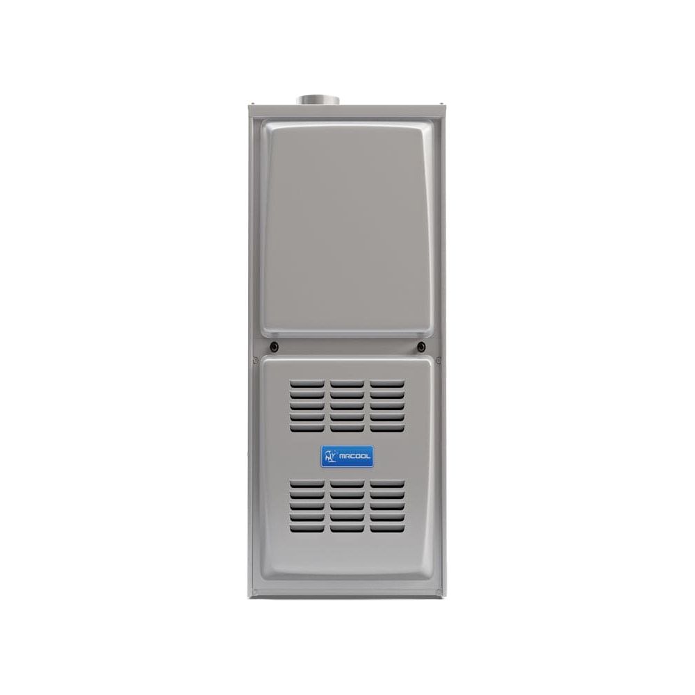 MRCOOL 80% AFUE 3 Ton 70,000 BTU Upflow/Horizontal 5-Speed Gas Furnace, MGM80SE070B3A FRONT VIEW