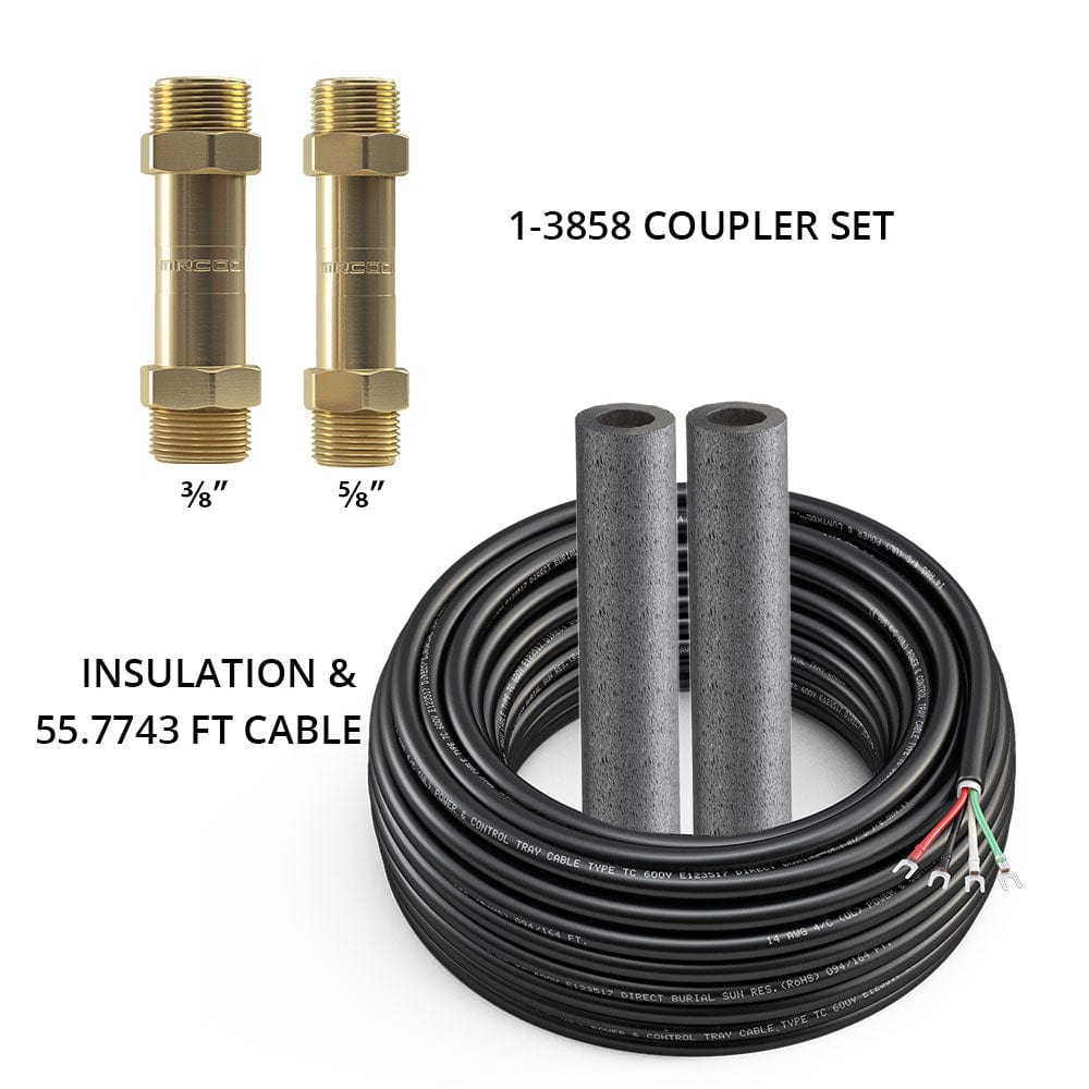 MRCOOL DIYCOUPLER-38 + DIYCOUPLER-58 w/50 ft of Communication Wire, DIYCOUPLER-3858K50 COMPLETE SET