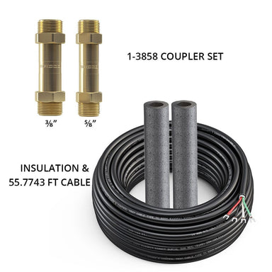 MRCOOL DIYCOUPLER-38 + DIYCOUPLER-58 w/50 ft of Communication Wire, DIYCOUPLER-3858K50 COMPLETE SET