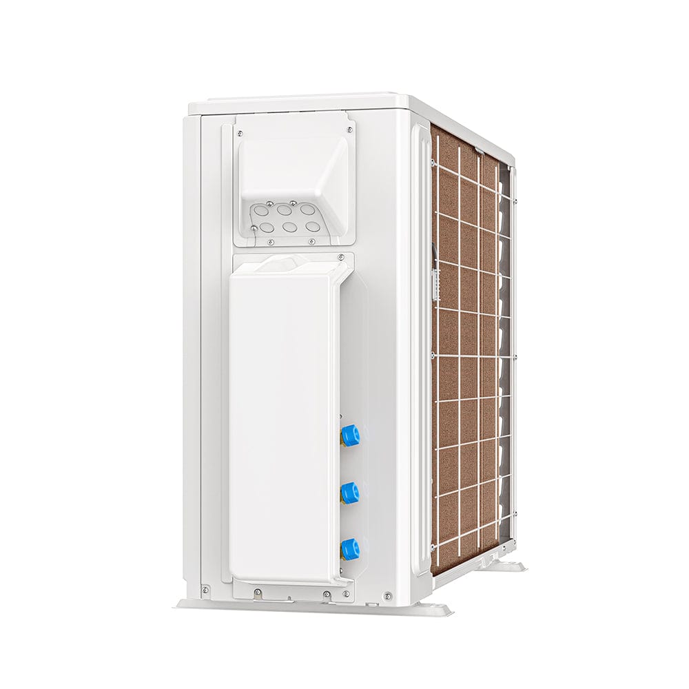 MRCOOL DIY Mini Split - 24,000 BTU 2 Zone Ductless Air Conditioner and Heat Pump with 25 ft. and 50 ft. Install Kit, DIYM227HPW02C10 SIDE VIEW