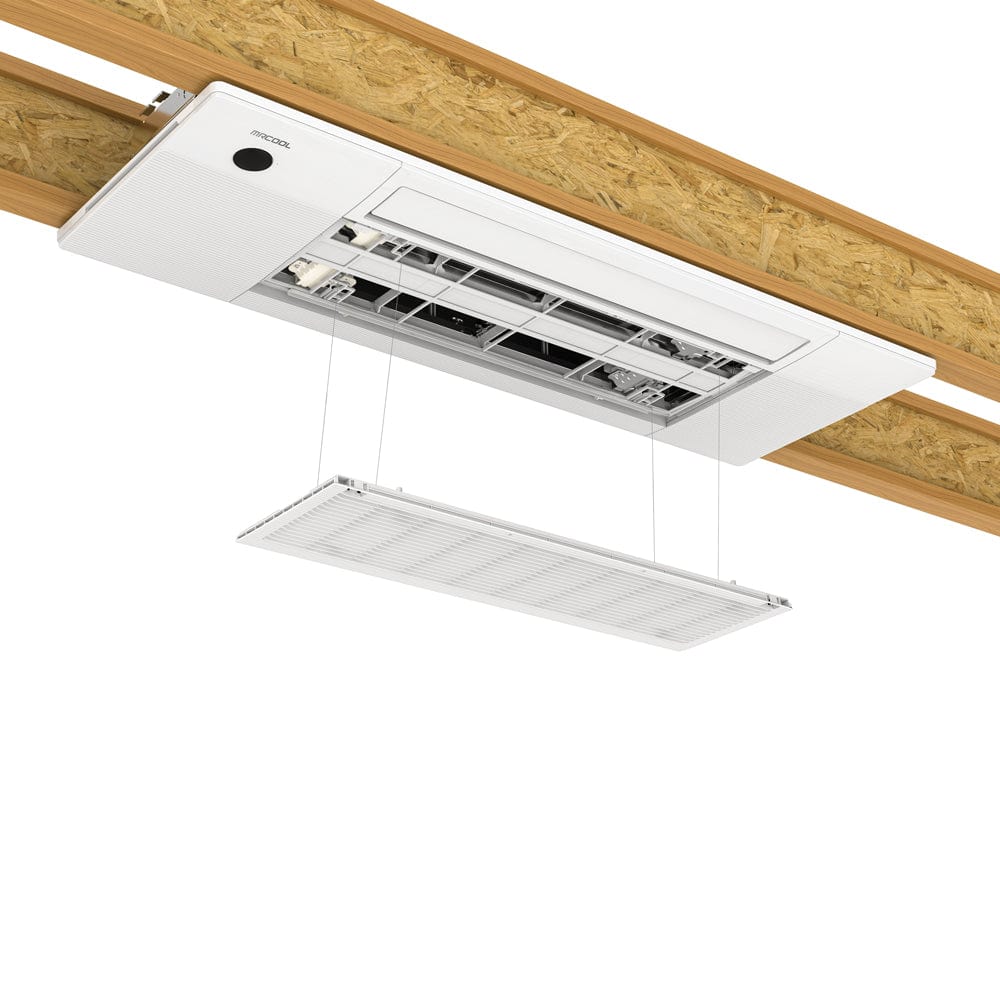 MRCOOL DIY Series 9K BTU Ceiling Cassette, DIYCASSETTE09HP-230C25 TOP VIEW