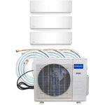 MRCOOL Olympus Mini Split - 27K BTU 3 Zone Ductless Air Conditioner And Heat Pump with 25 ft. Flared Lineset, OLY27-W-3-09-25