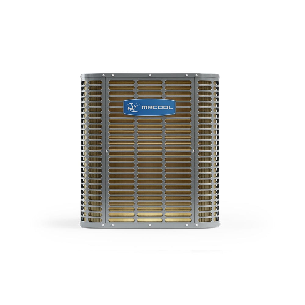 MRCOOL ProDirect 1.5 Ton up to 14 SEER Split System A/C Condenser, HAC14018 FRONT VIEW